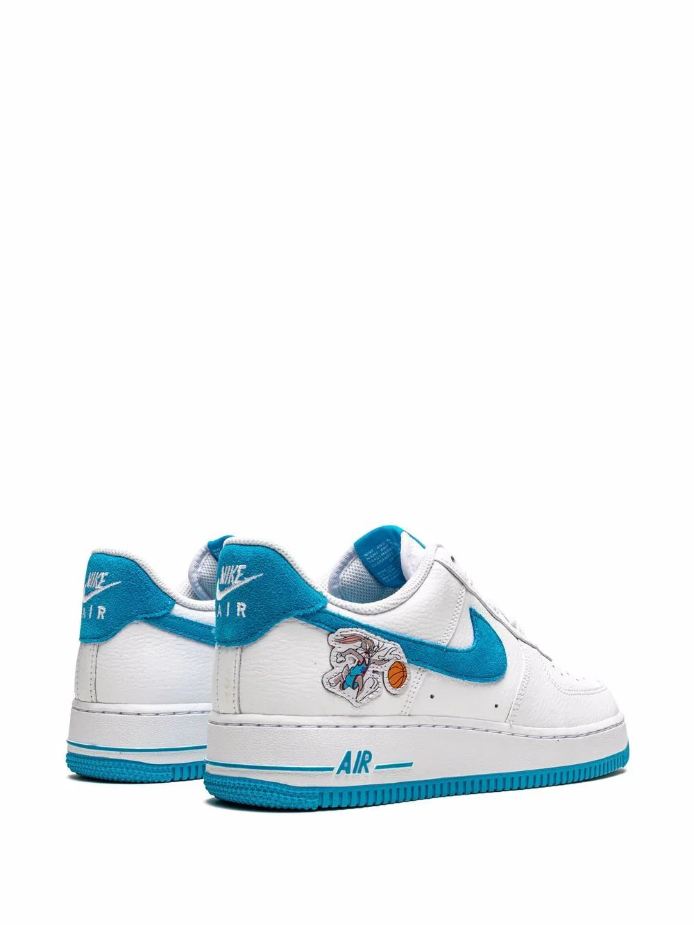 NIKE X SPACE JAM AIR FORCE 1 ''HARE'' SNEAKERS