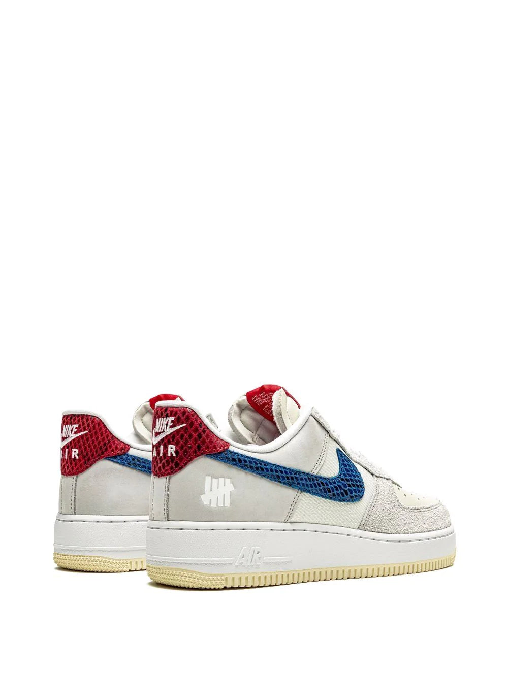 NIKE X UNDEFEATED AIR FORCE 1 "5 ON IT" SNEAKERS